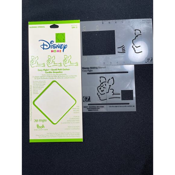 Disney Home, Sliding Stencils, EZ by Wrights, Quilting - Picture 3 of 7